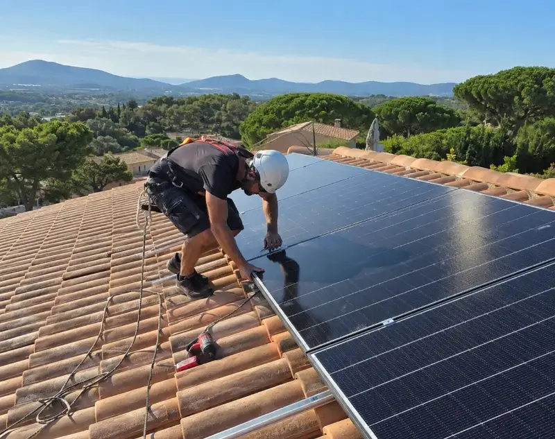 Installateur panneaux solaires Souanyas — pose photovoltaïque sur toiture