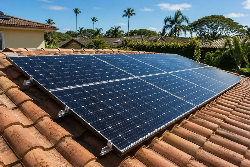 Installation de panneaux solaires à Souanyas